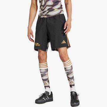 ADIDAS PERFORMANCE Regular Urheiluhousut 'Pride' värissä musta: etupuoli