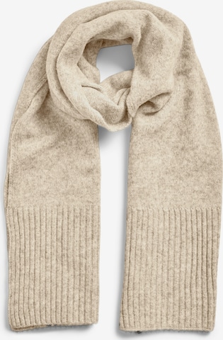 Écharpe PIECES en beige : devant