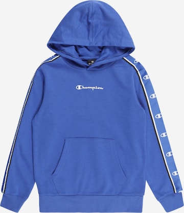 Champion Authentic Athletic Apparel Суичър в синьо: отпред