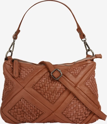 Sac à bandoulière Samantha Look en marron : devant