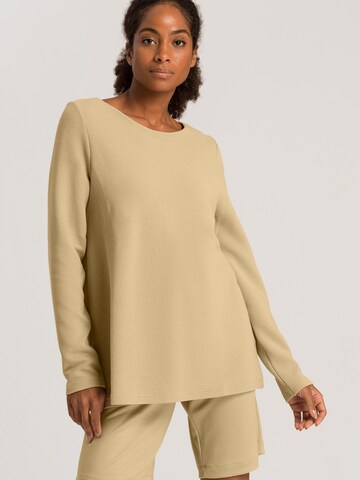 Hanro Shirt 'Pure Comfort' in Beige: front