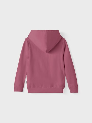 NAME IT - Sudadera con cremallera en lila