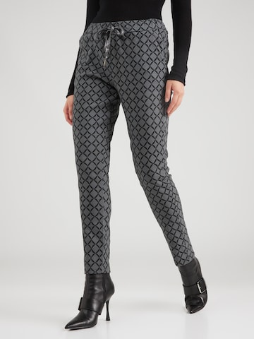 ZABAIONE Slim fit Pants 'Leticia' in Grey: front