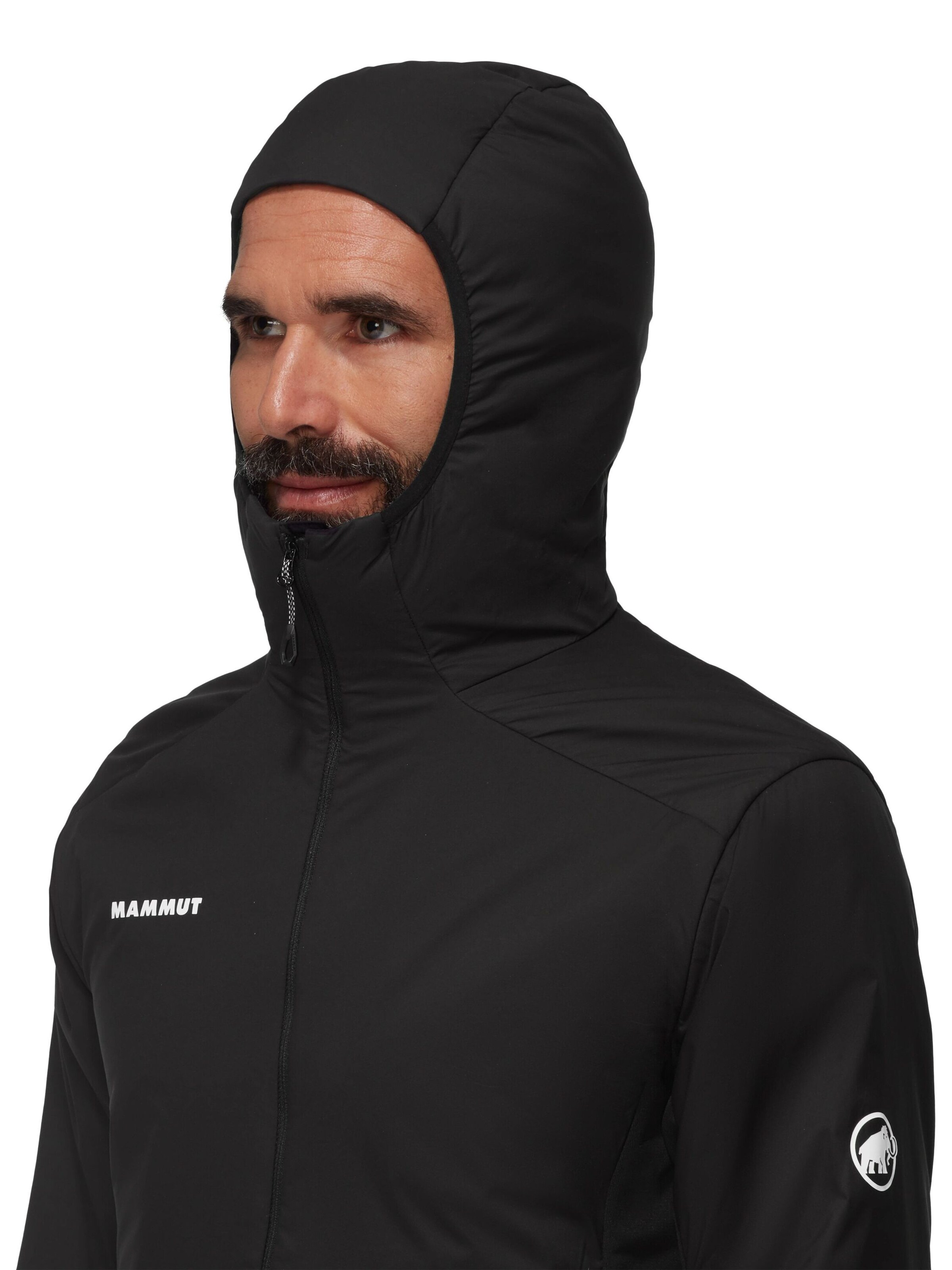 MAMMUT Outdoorjacke ‘Rime Light Flex’ in Schwarz