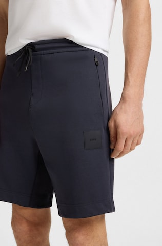 BOSS Regular Shorts 'Headlo' in Blau
