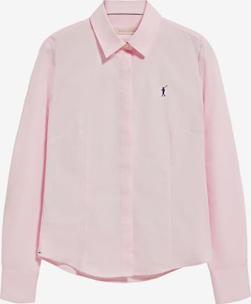 Polo Club Bluse in Pink: Vorderseite
