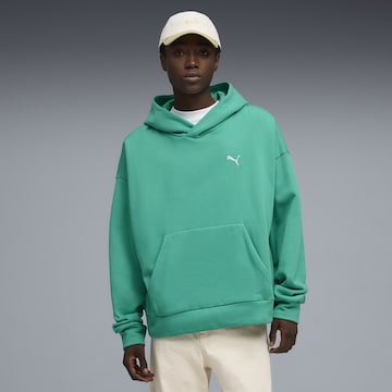 PUMA Sweatshirt 'Wardrobe Essentials' in Green: front
