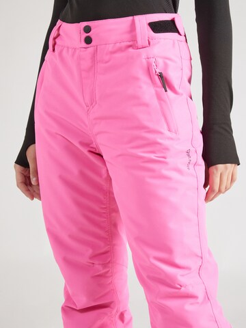 BRUNOTTI Boot cut Workout Pants 'Belladonna' in Pink