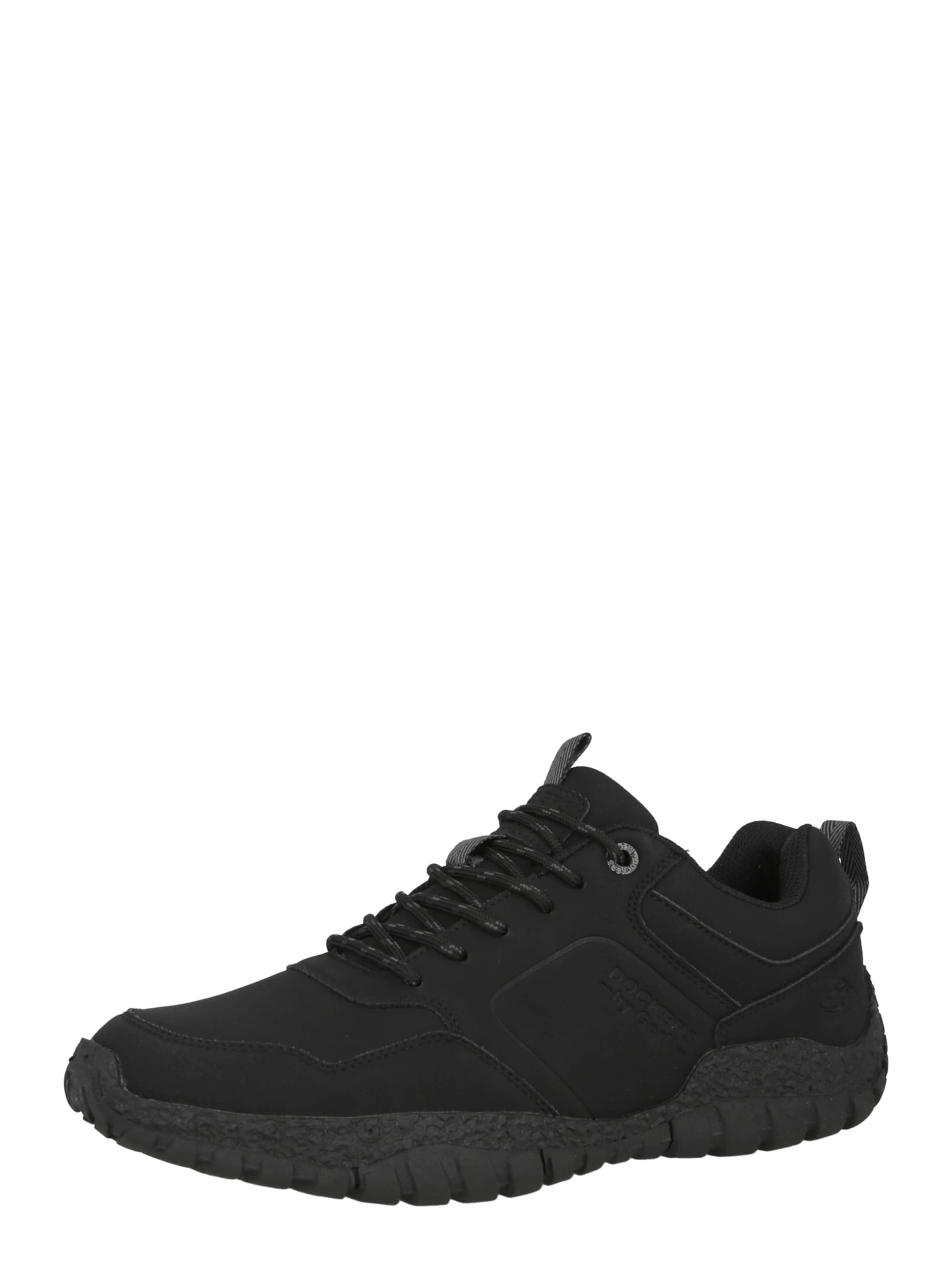 Dockers Athletic Lace-Up Shoes in Black: front