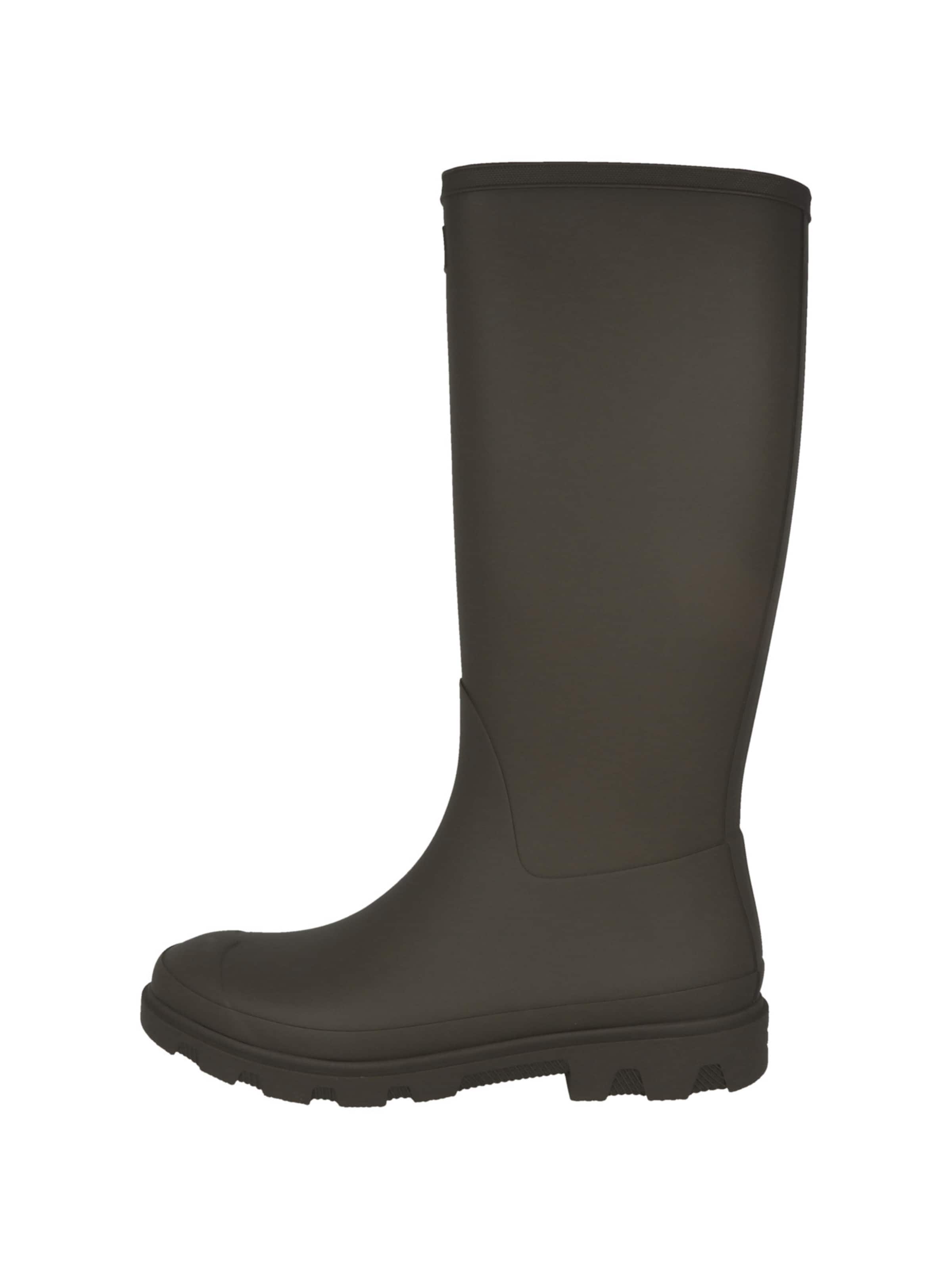HUNTER Rubber boot in Brown: front