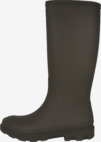 HUNTER Rubber boot in Brown: front