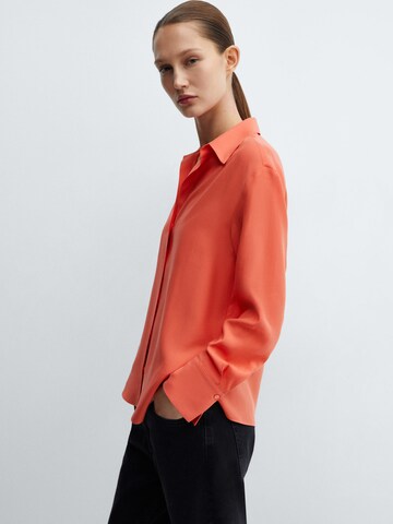 MANGO Bluse 'Lima' in Orange