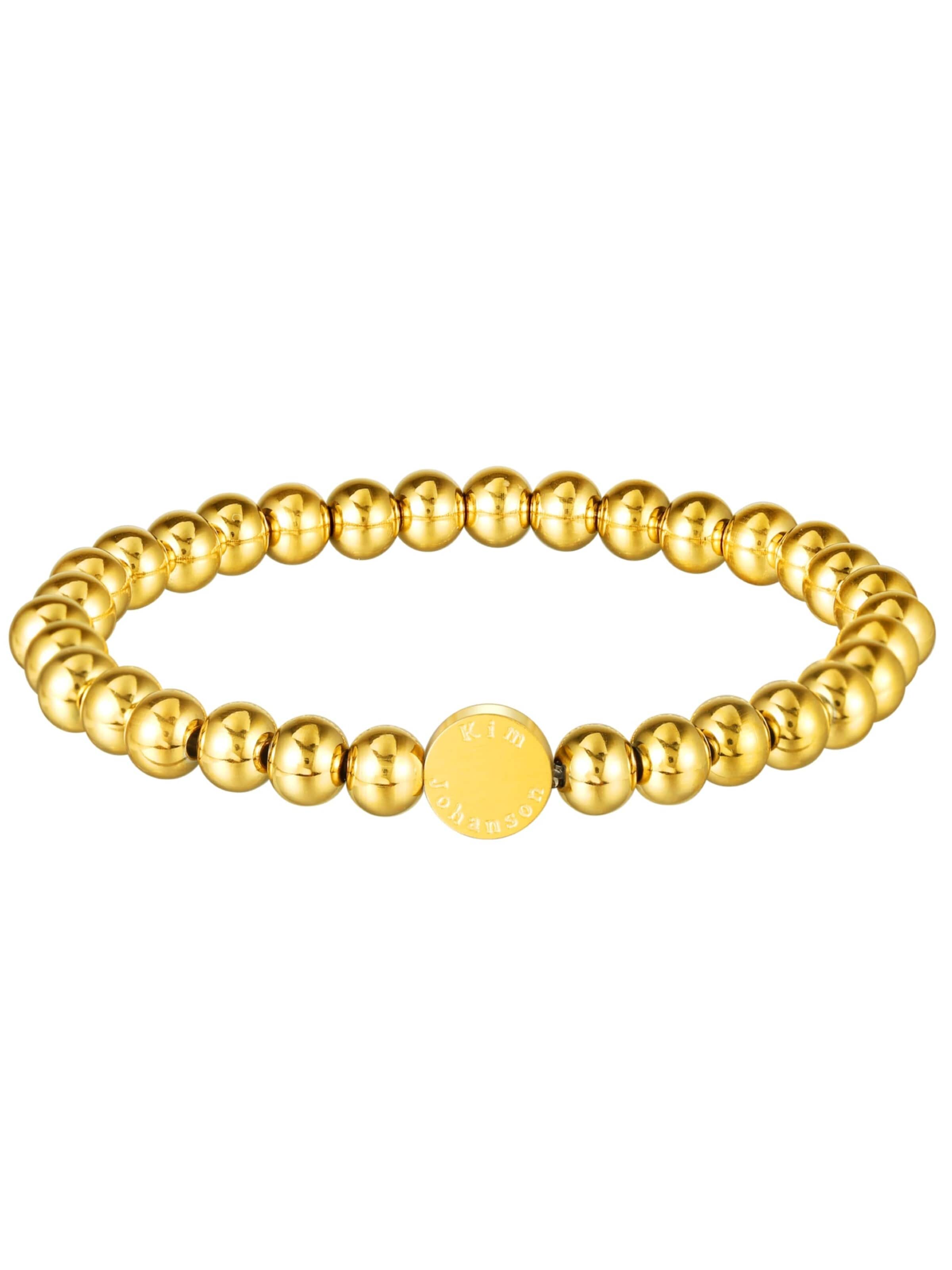 Kim Johanson Armband 'Essence'‌‌ in Gold: Vorderseite