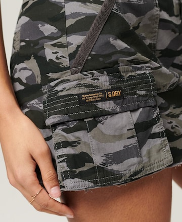 Superdry Skirt 'Utility Parachute' in Grey