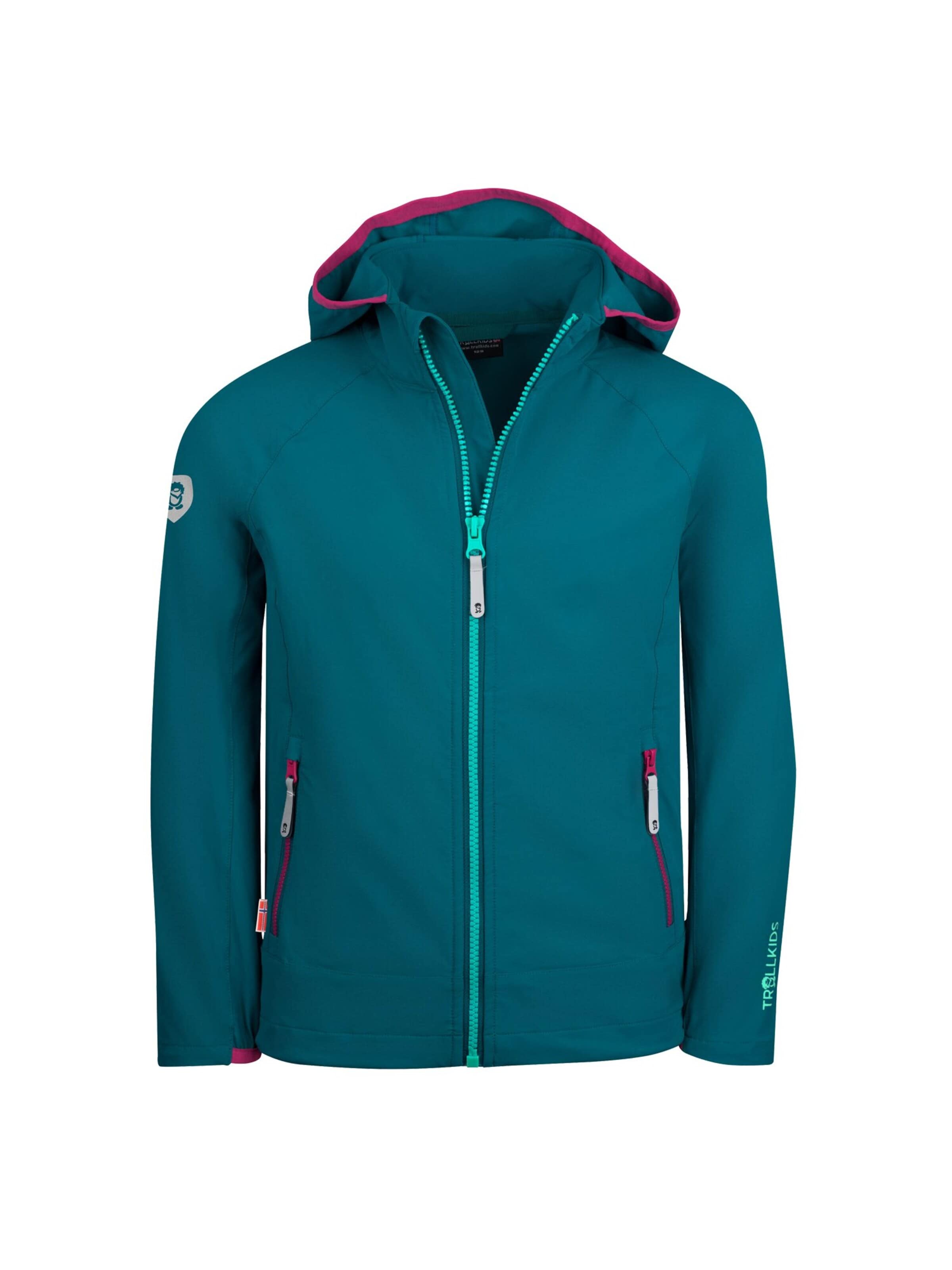 TROLLKIDS Outdoor jacket in Blue: front