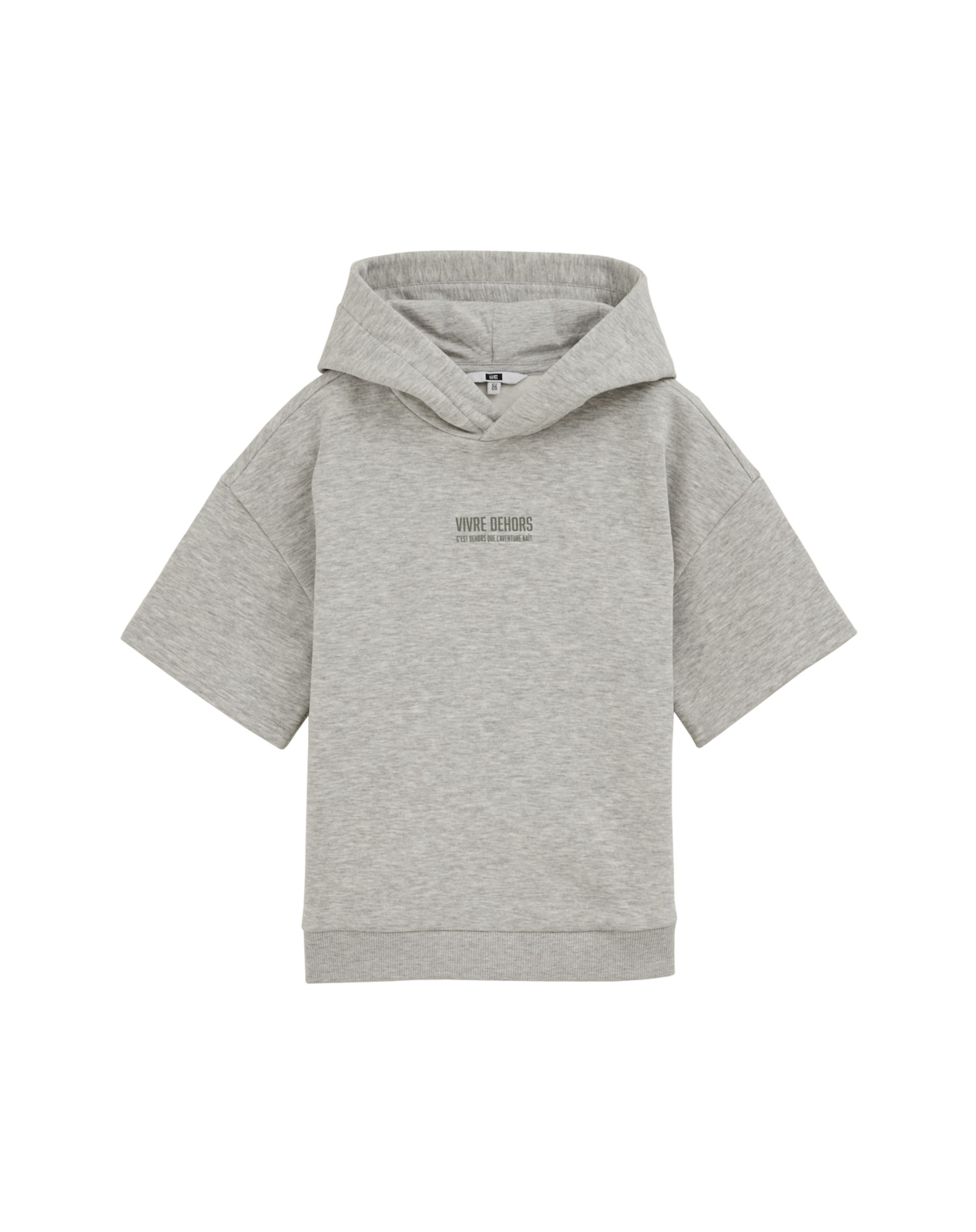 WE Fashion Свитшот в Серый: спереди