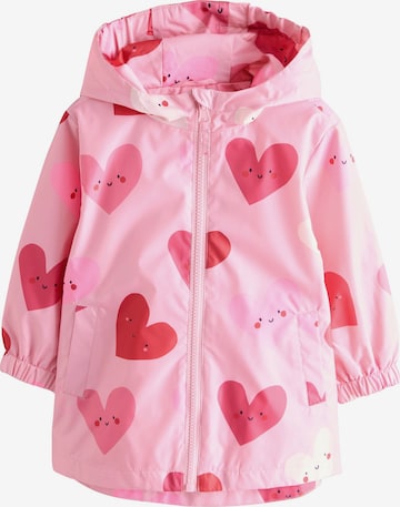 Next Välikausitakki värissä vaaleanpunainen: etupuoli