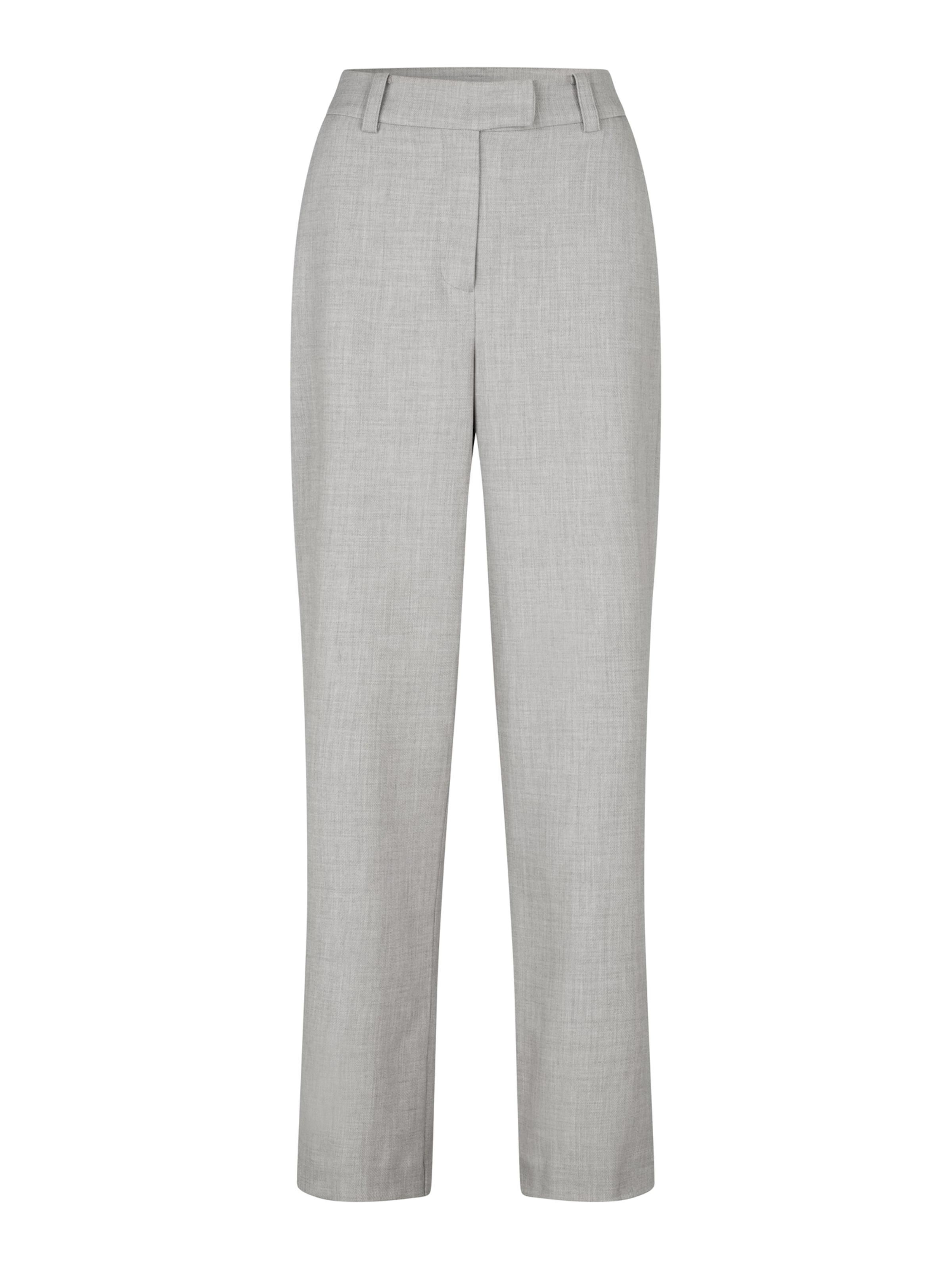 modström Loosefit Kalhoty 'Heart' – šedá: přední strana