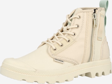 smėlio Palladium Suvarstomieji kulkšnis dengiantys batai 'Pampa Detroit': priekis