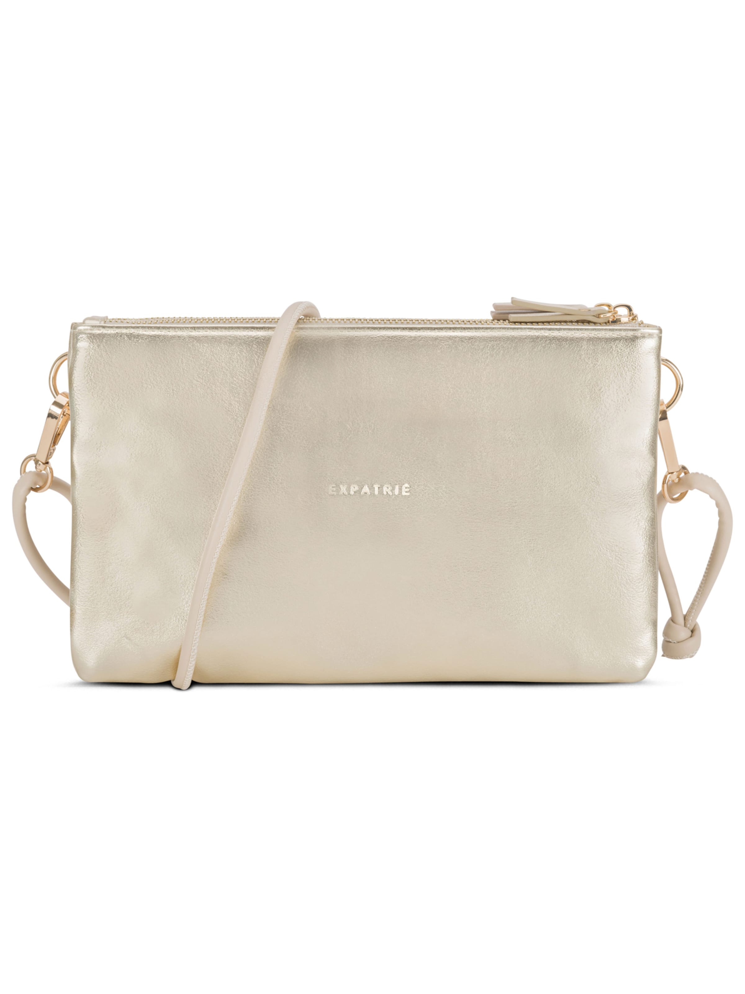 Expatrié Crossbody bag 'Emilie' in Gold: front