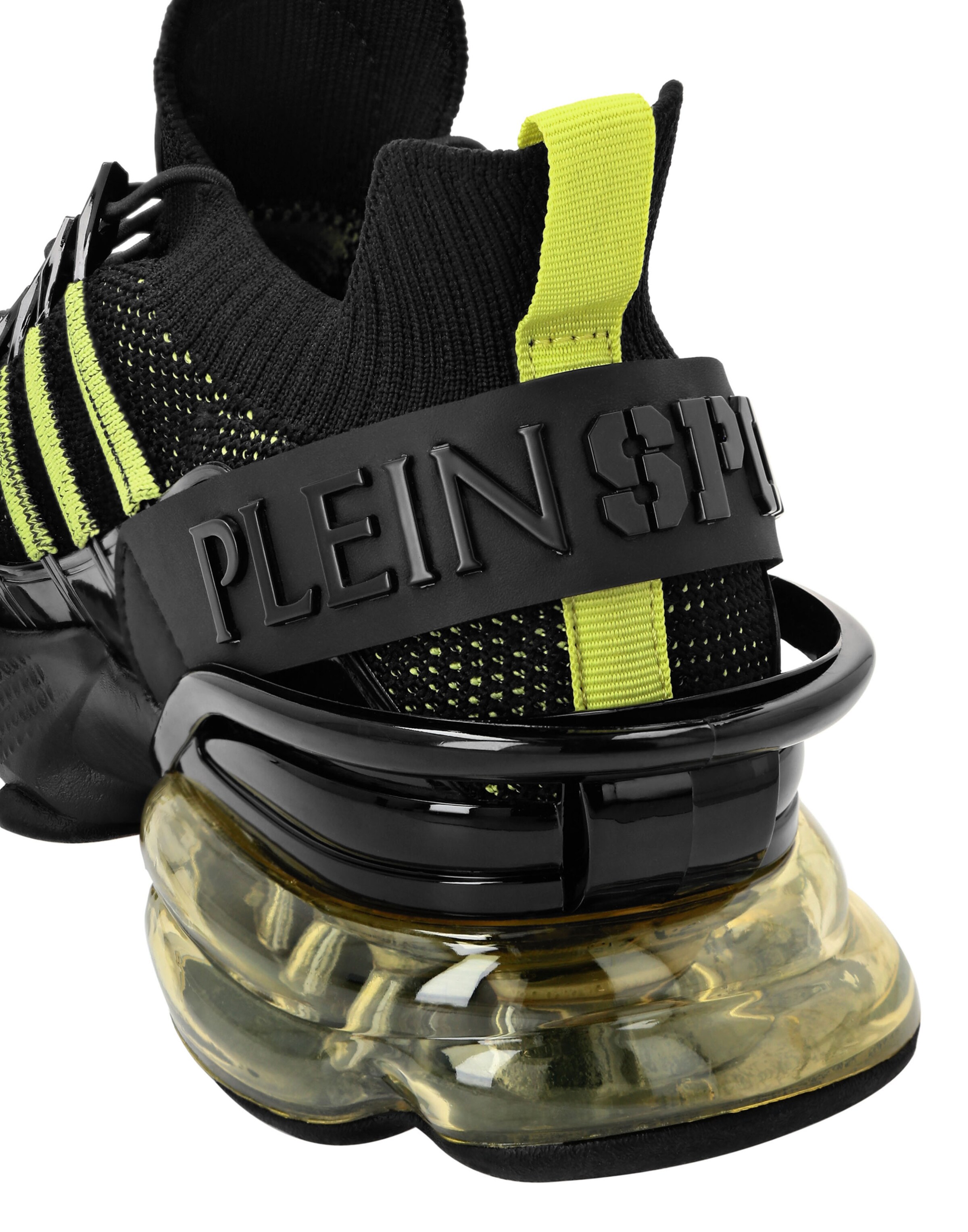 Plein Sport Sneakers laag 'Tiger' in Zwart