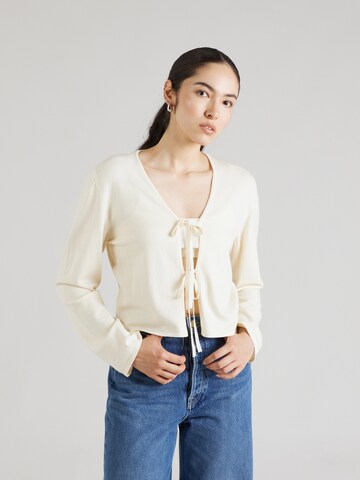 MSCH COPENHAGEN Strickjacke 'Geanine Rachelle' in Beige: Vorderseite