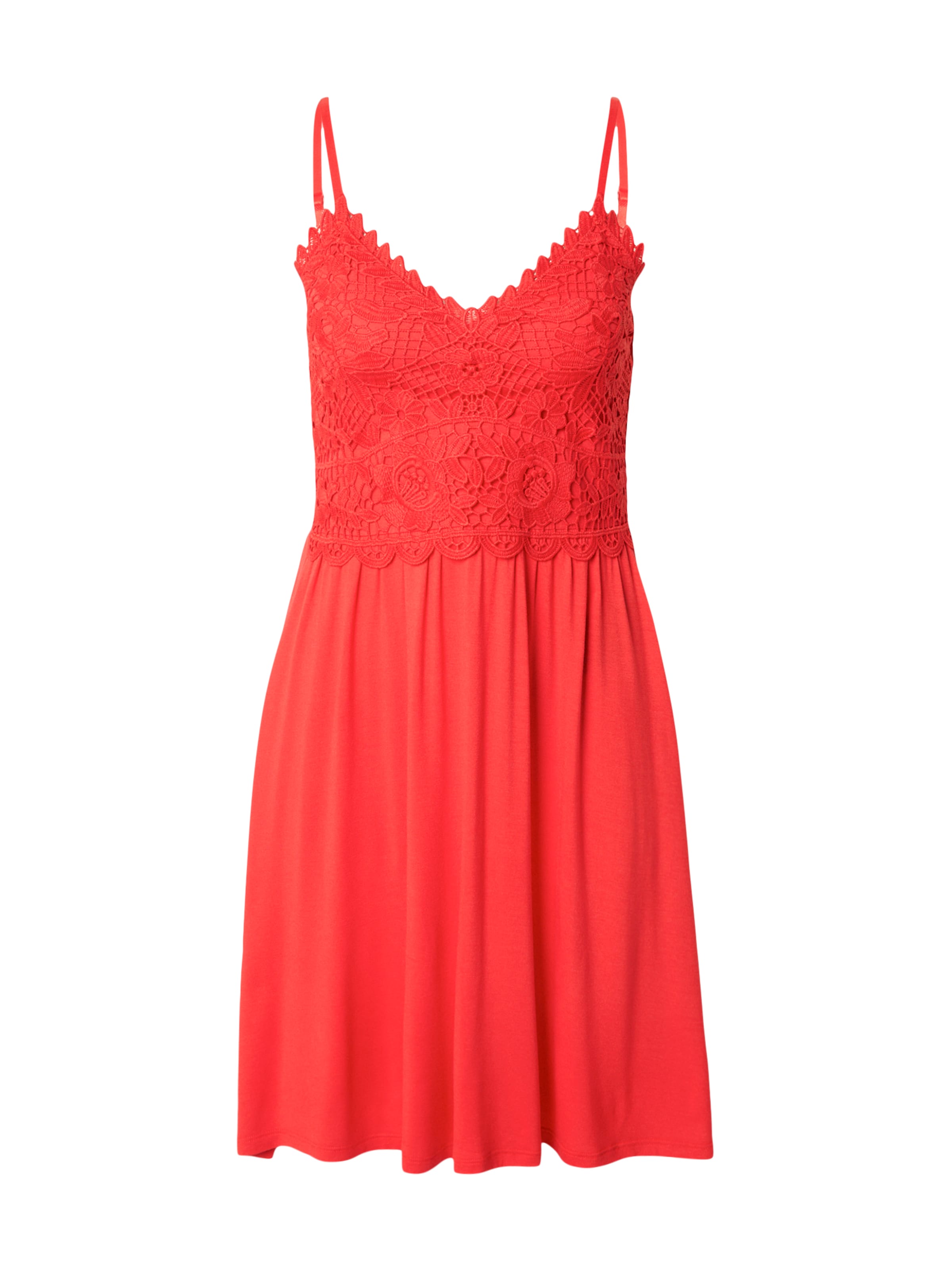 ONLY Letní šaty 'ONLHONEY' – červená: přední strana