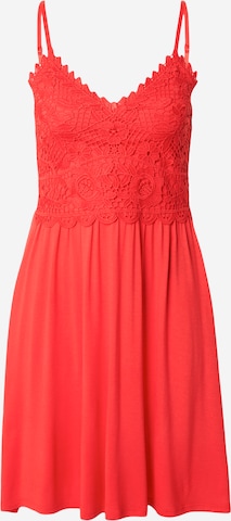 ONLY Letní šaty 'ONLHONEY' – červená: přední strana