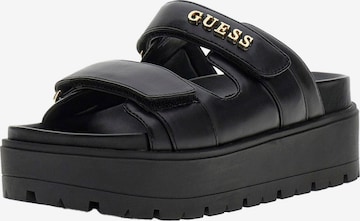 GUESS Pistokkaat 'FAXON' värissä musta: etupuoli