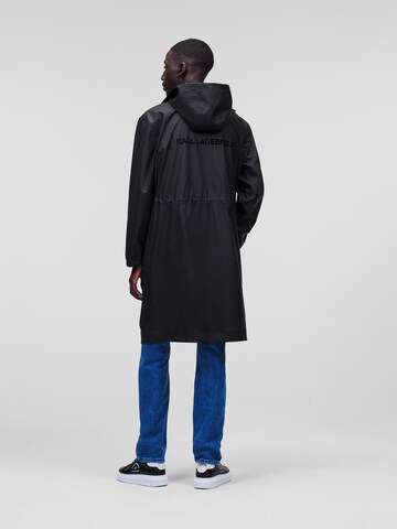 Karl Lagerfeld Přechodová parka – černá