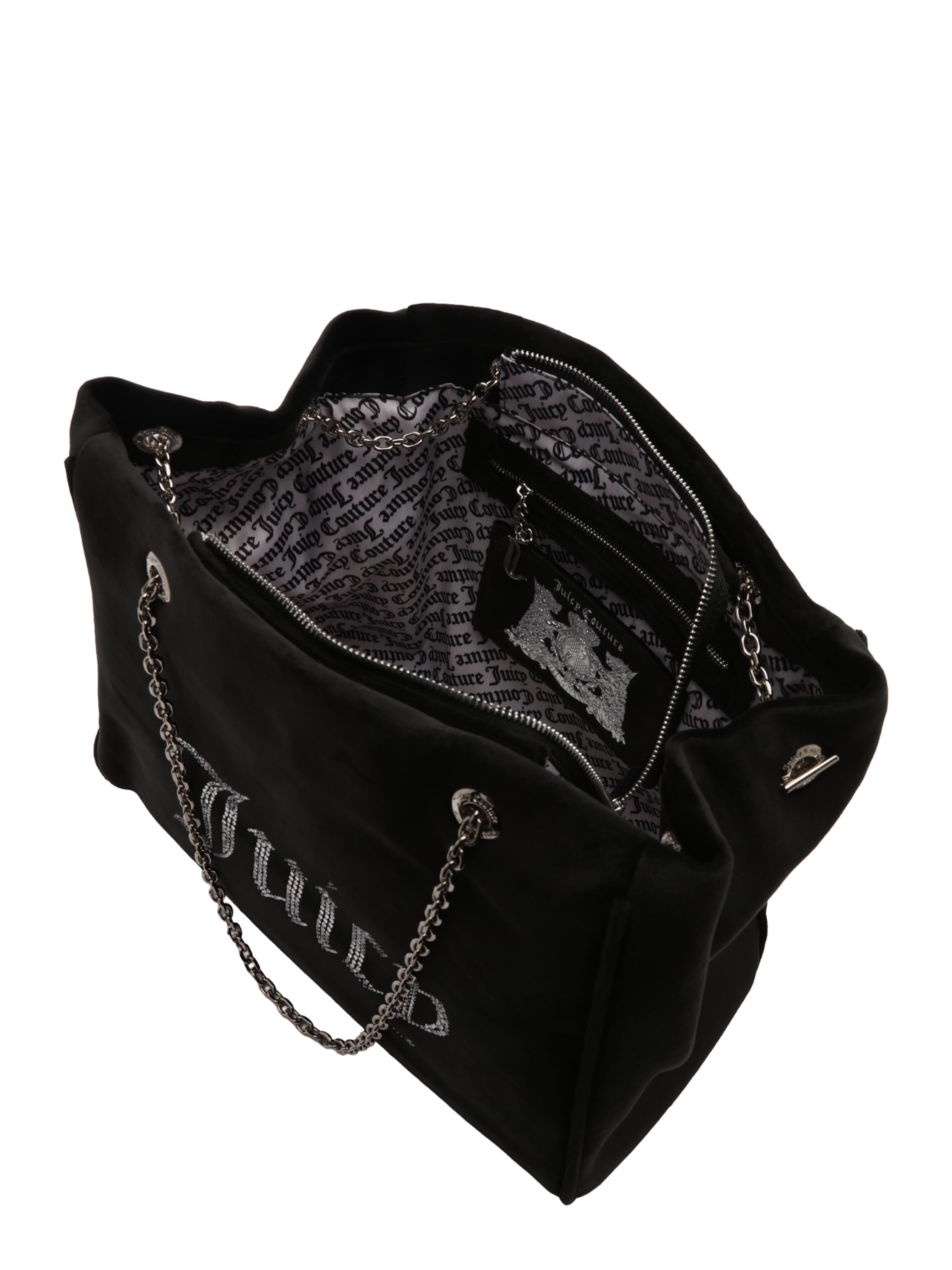 Plase de cumpărături de la Juicy Couture pe negru