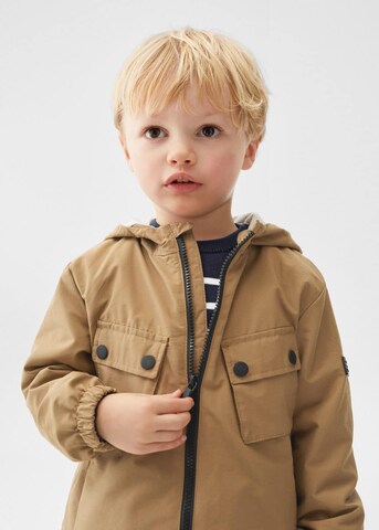 MANGO KIDS Between-Season Jacket 'Willy' in Brown