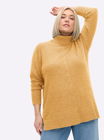 SHEEGO Svetr – žlutá