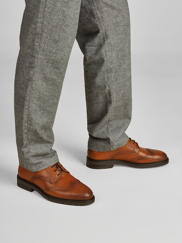 HECHTER PARIS Schnürschuh in Braun