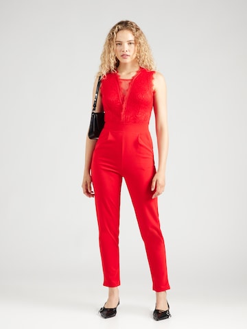 WAL G. Jumpsuit in Red: front