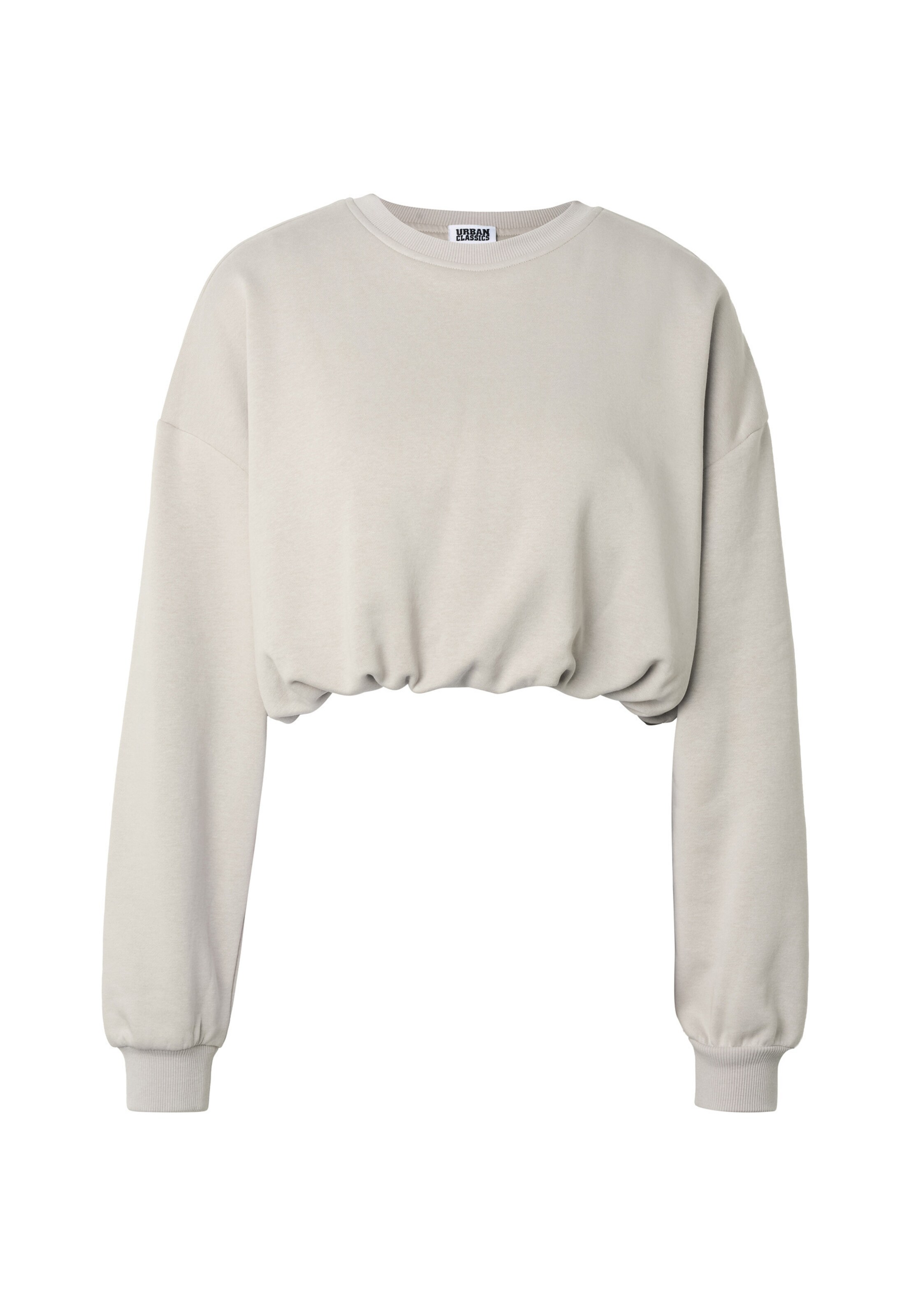 Sweat-shirt Urban Classics en beige : devant