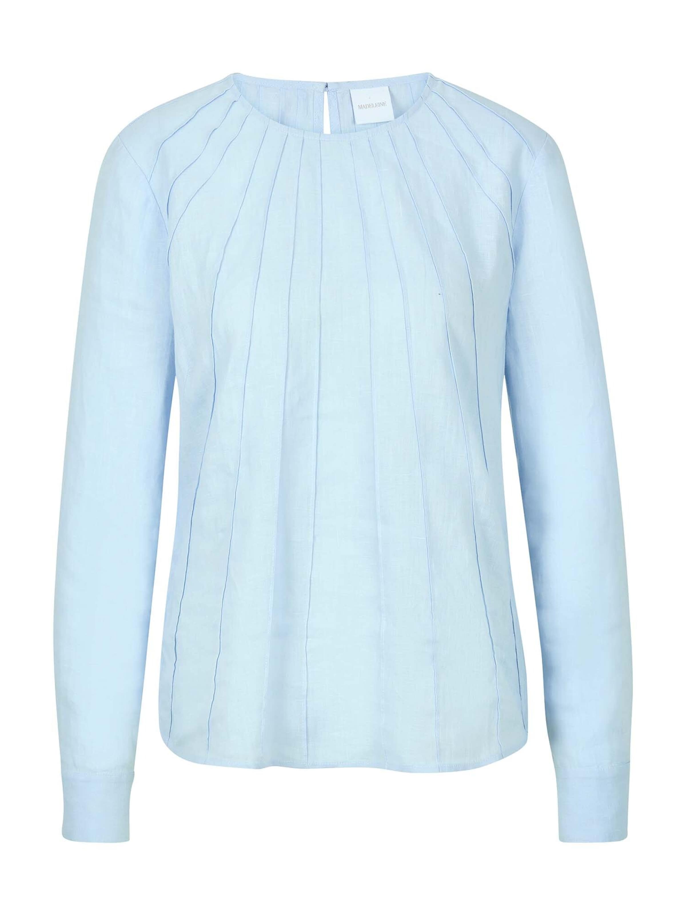 Chemisier MADELEINE en bleu : devant