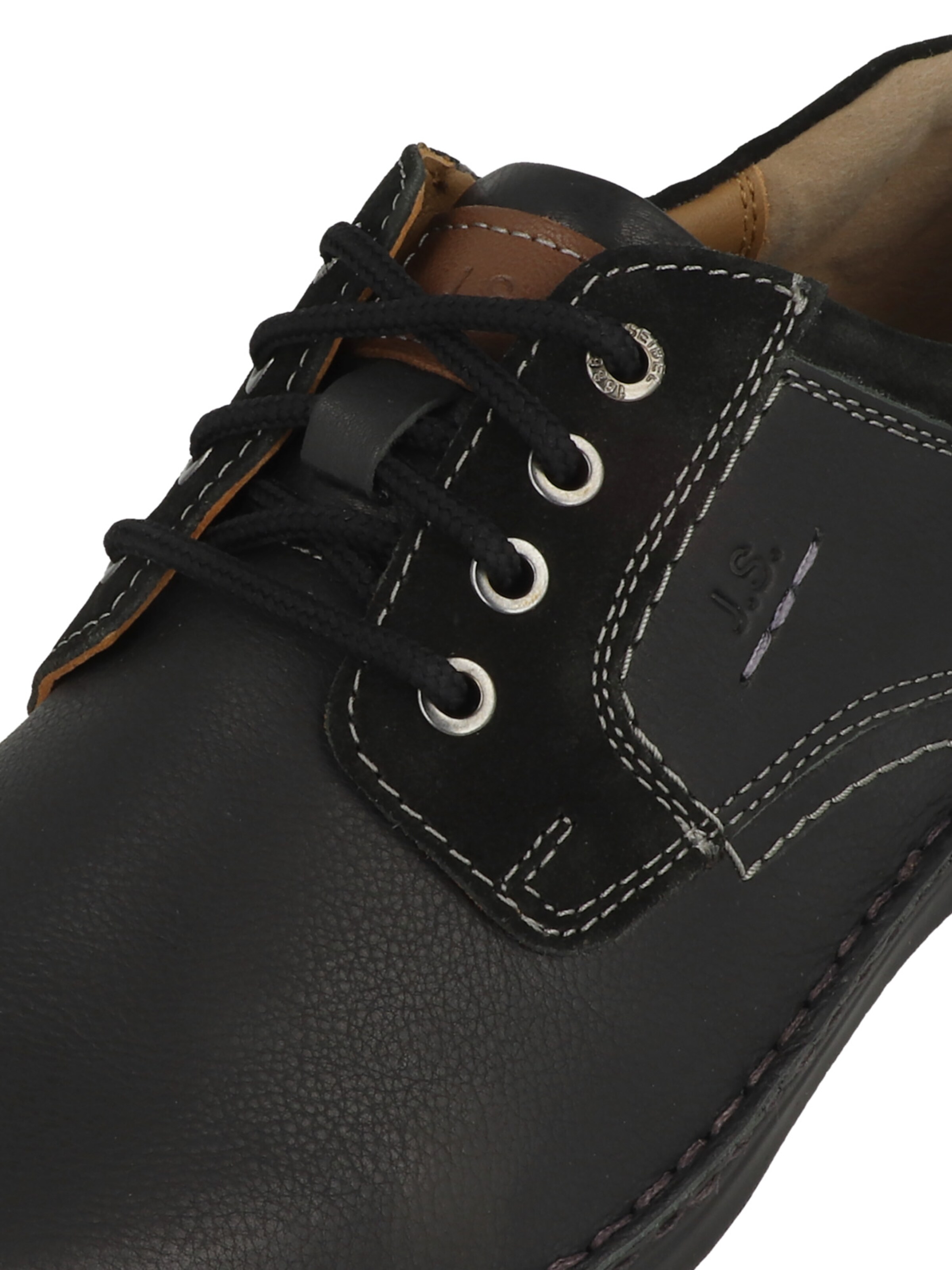 JOSEF SEIBEL Schnürschuh  'New Anvers 06' in Schwarz