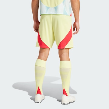 ADIDAS PERFORMANCE Regular Sportbroek 'Spain 24 Away' in Geel