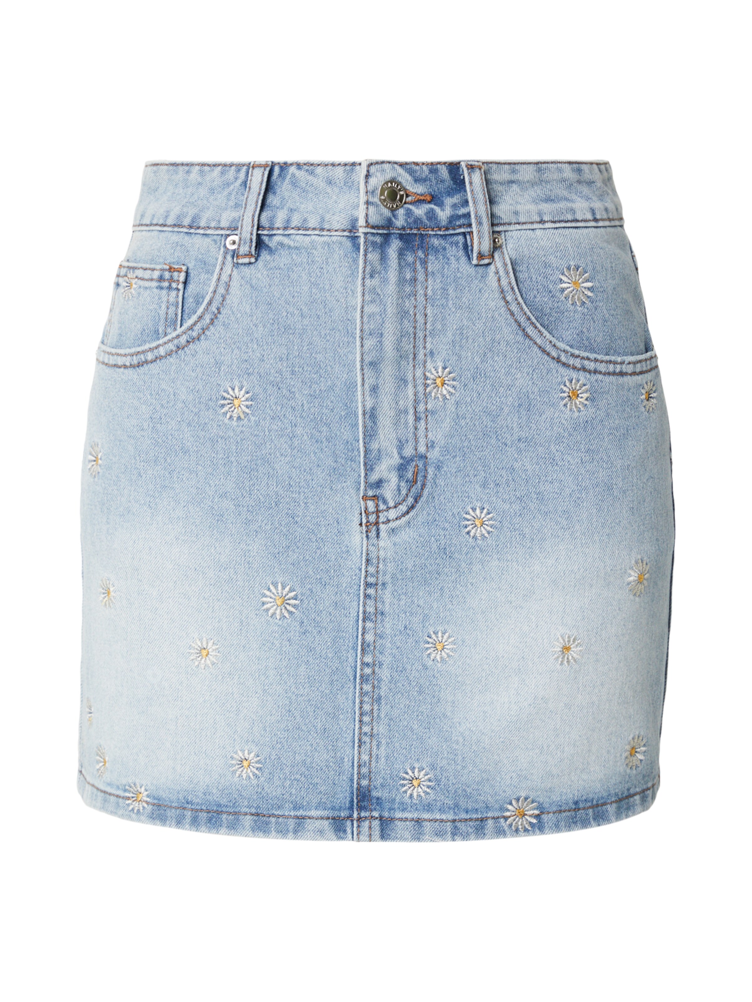 Hailys Rok 'Su44nny' in Blauw: voorkant