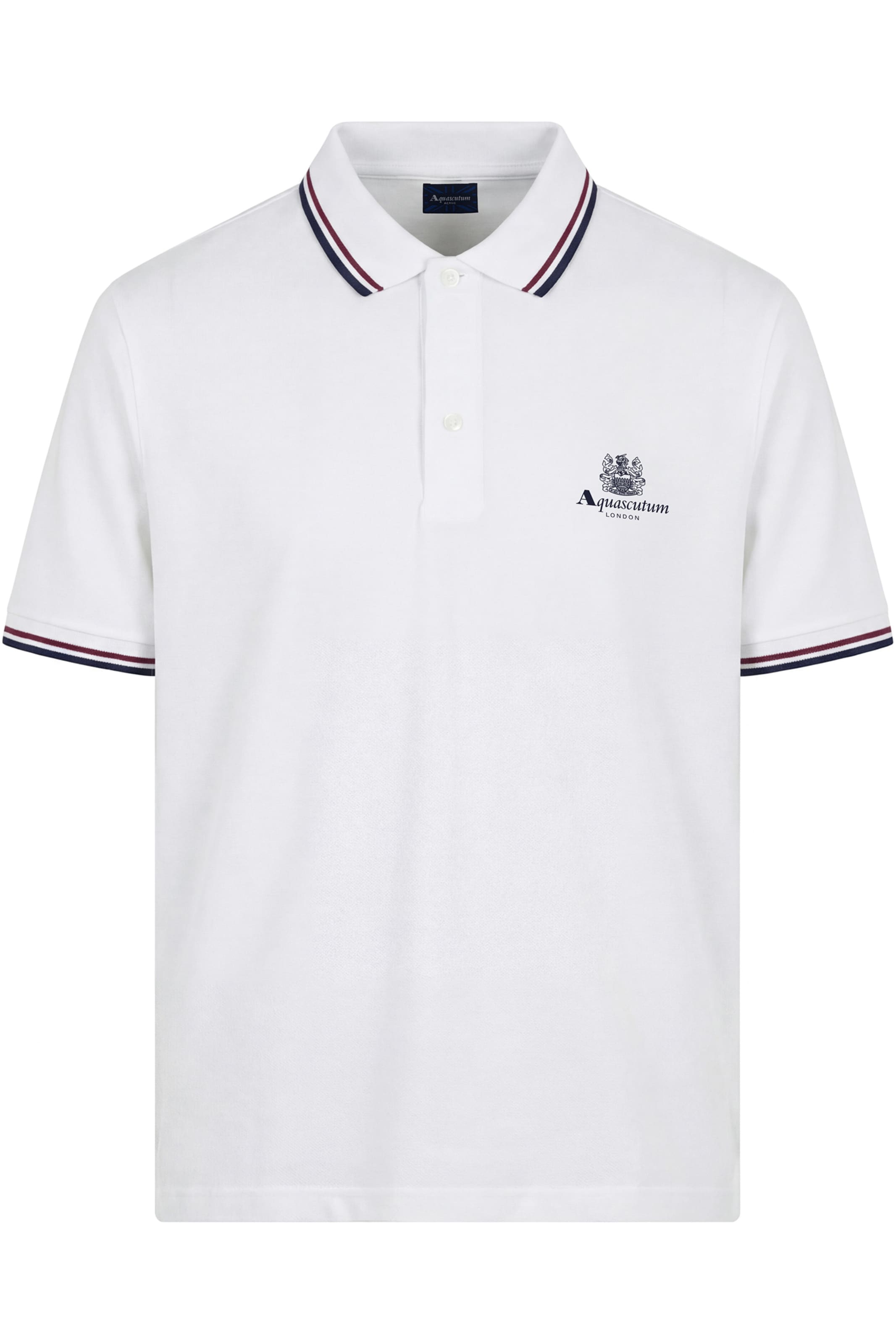 Aquascutum Active Shirt 'ACTIVE' in White: front