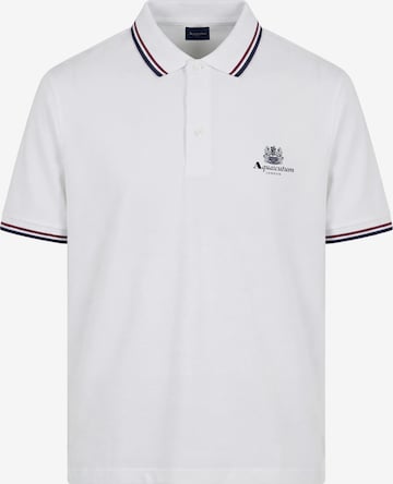 Aquascutum Active Poloshirt 'ACTIVE' in Weiß: Vorderseite