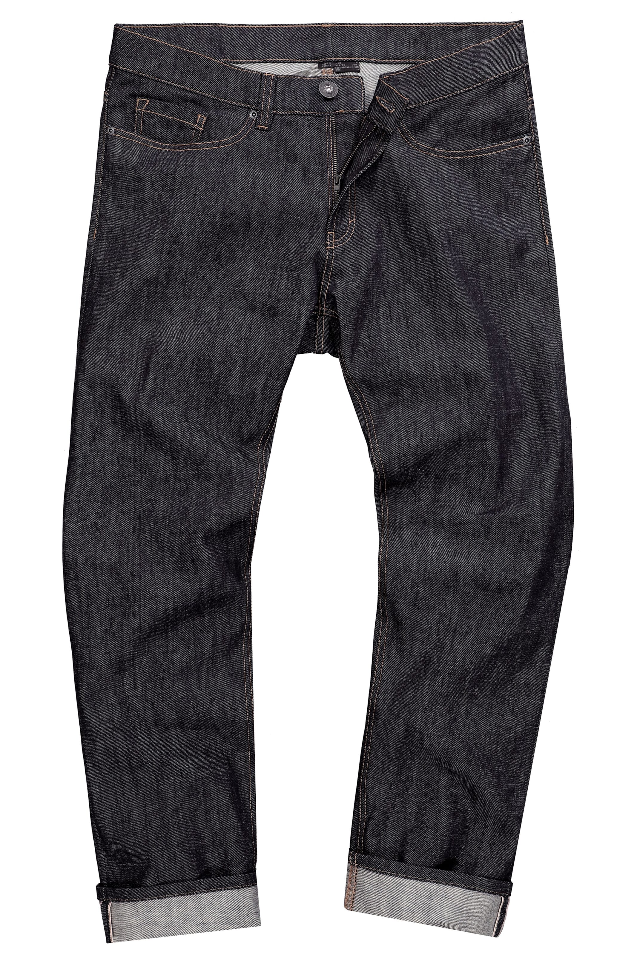 JP1880 Regular Jeans in Zwart: voorkant