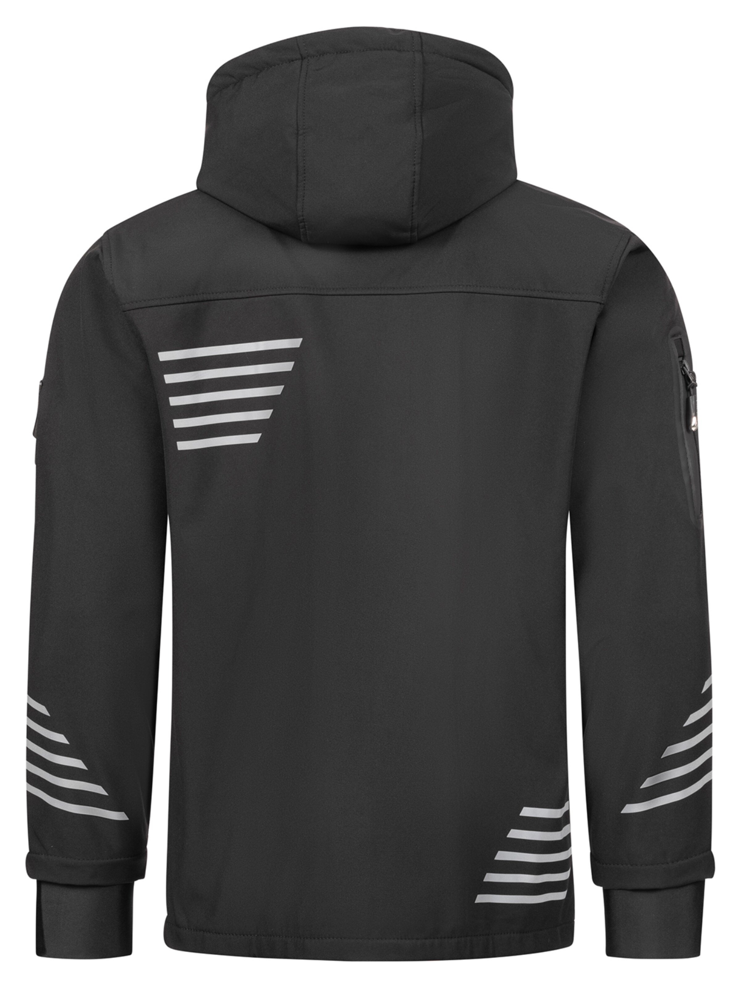 Rock Creek Outdoorjacke in Schwarz