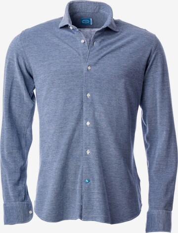 Panareha Regular fit Button Up Shirt 'PORTOFINO' in Blue: front