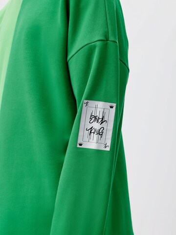 ABOUT YOU x Kingsley Coman Sweatshirt 'Kai' in Green