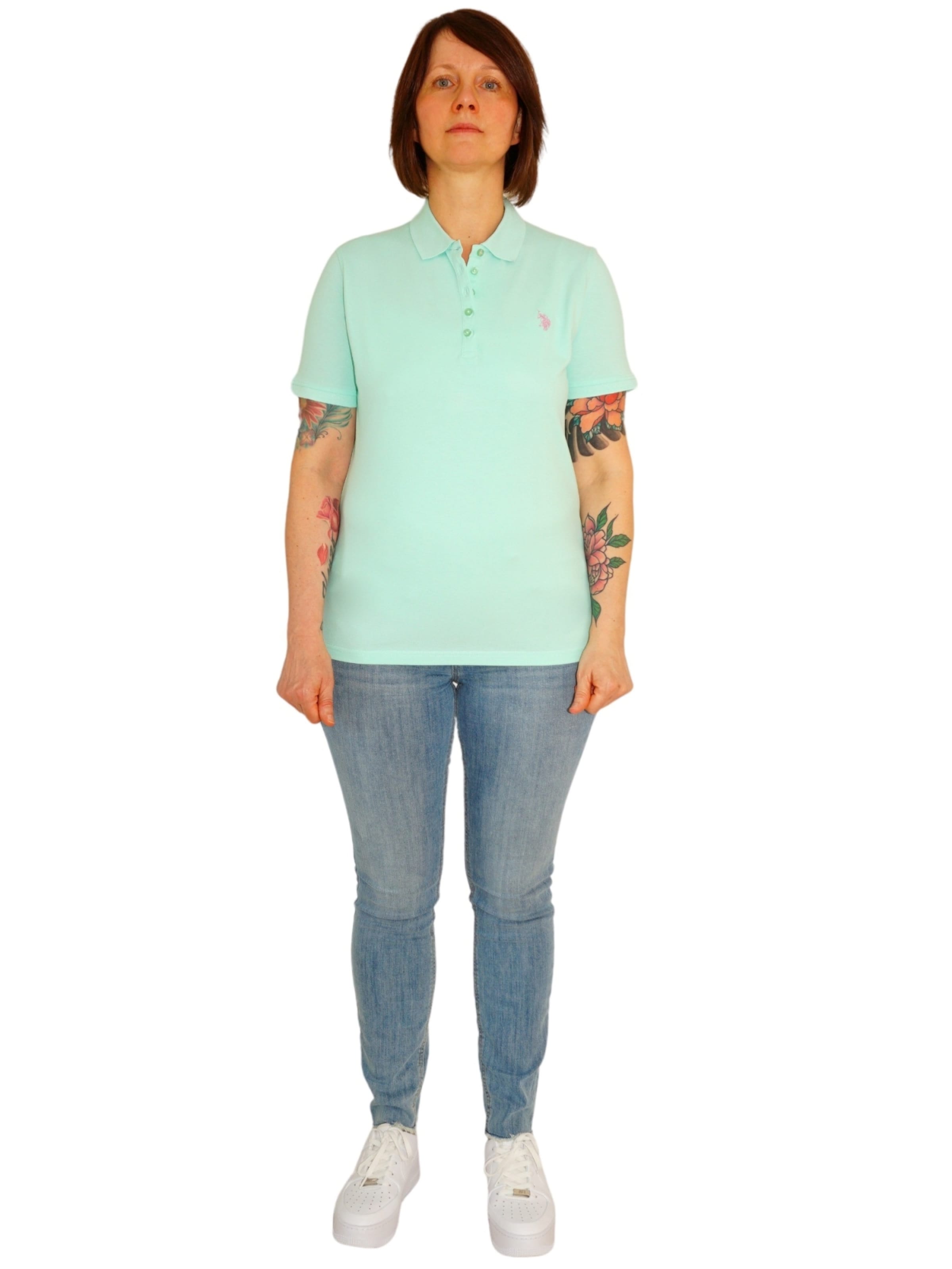 Maglietta di U.S. POLO ASSN. in verde: frontale