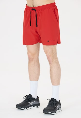 Virtus Regular Sports trousers 'Berk' in Red: front