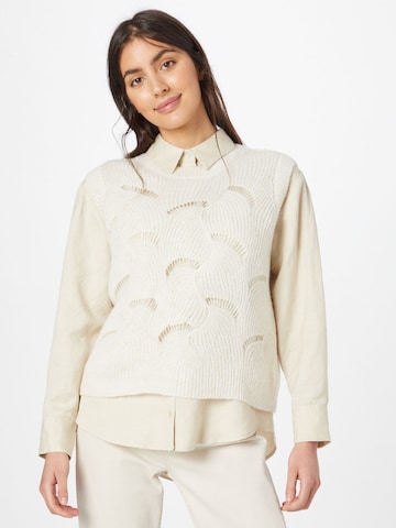 modström Sweater 'Matthew' in White: front