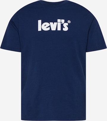 LEVI'S T-shirt 'SS RELAXED FIT TEE BLUES' i blå: framsida